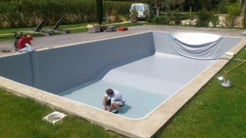 Liner uni pour piscine